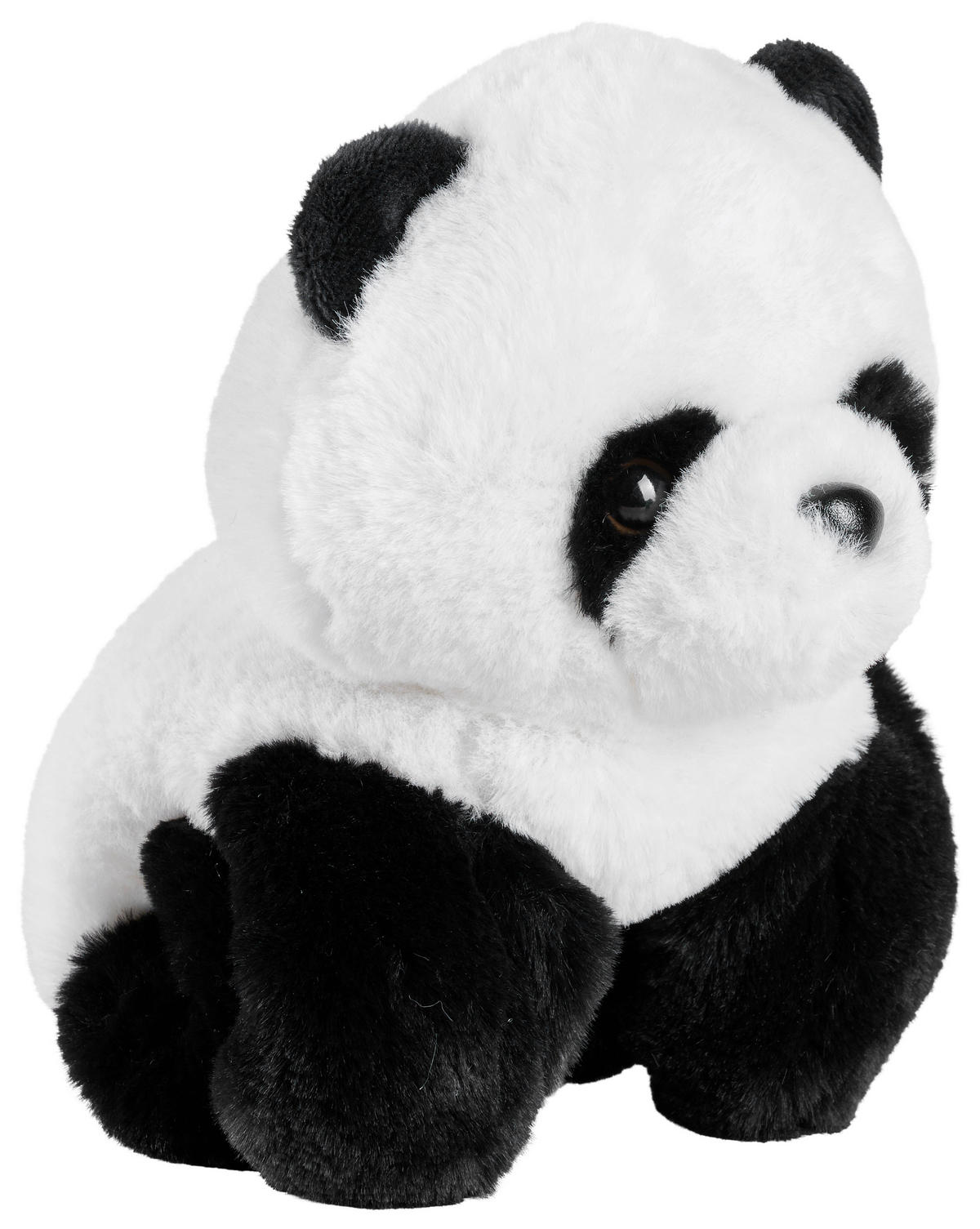 PLIŠASTA ŽIVAL - črna/bela, Basics, kovina/tekstil (24cm) - My Baby Lou