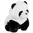 KUSCHELTIER Klammertier Panda 24 cm  - Schwarz/Weiß, Basics, Textil/Metall (24cm) - My Baby Lou