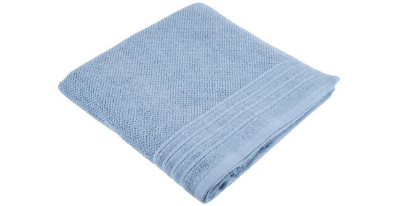 DUSCHTUCH 70/140 cm MATEO  - Blau, Basics, Textil (70/140cm) - Esposa