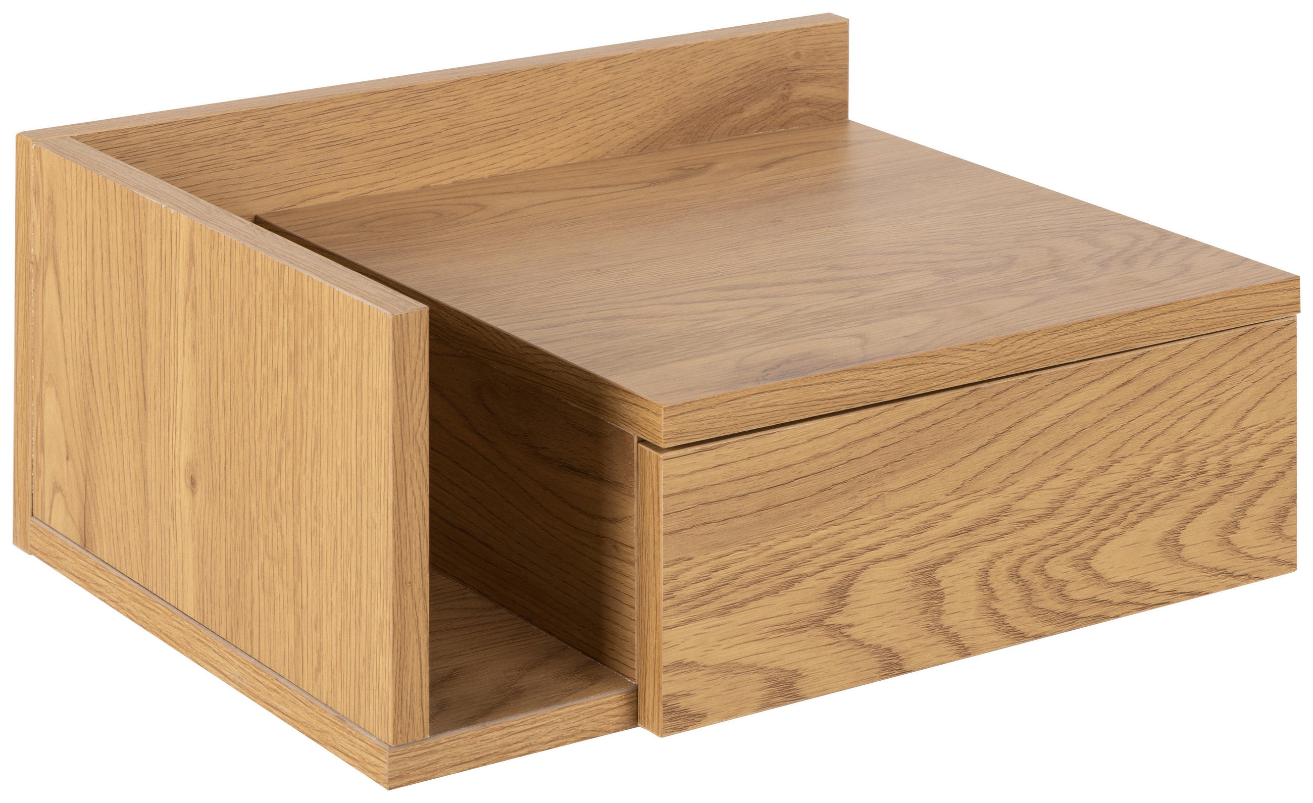 Mid.you Nachtschrank Actona Ashlan Wildeiche 40x16.5x32 cm