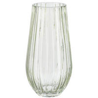 DEKOVASE  - Salbeigrün, Basics, Glas (14/26/14cm)