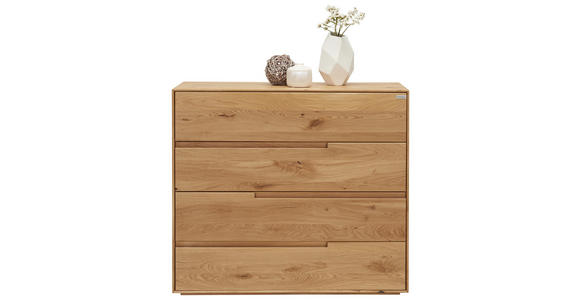 KOMMODE 99,5/91/42 cm - Eichefarben, Natur, Holz (99,5/91/42cm) - Valnatura