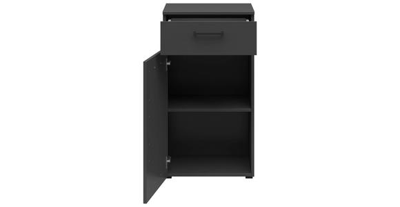 KOMMODE 45/83/40 cm in Graphitfarben - Anthrazit/Schwarz, MODERN, Holzwerkstoff/Kunststoff (45/83/40cm) - Carryhome