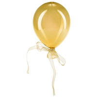 DEKOHÄNGER  - Gelb, Basics, Glas (11/15cm)