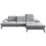 WOHNLANDSCHAFT in Textil Grau - Schwarz/Grau, Design, Textil/Metall (289/183cm) - Stylife WOHNLANDSCHAFT in Textil Grau - Schwarz/Grau, Design, Textil/Metall (289/183cm) - Stylife