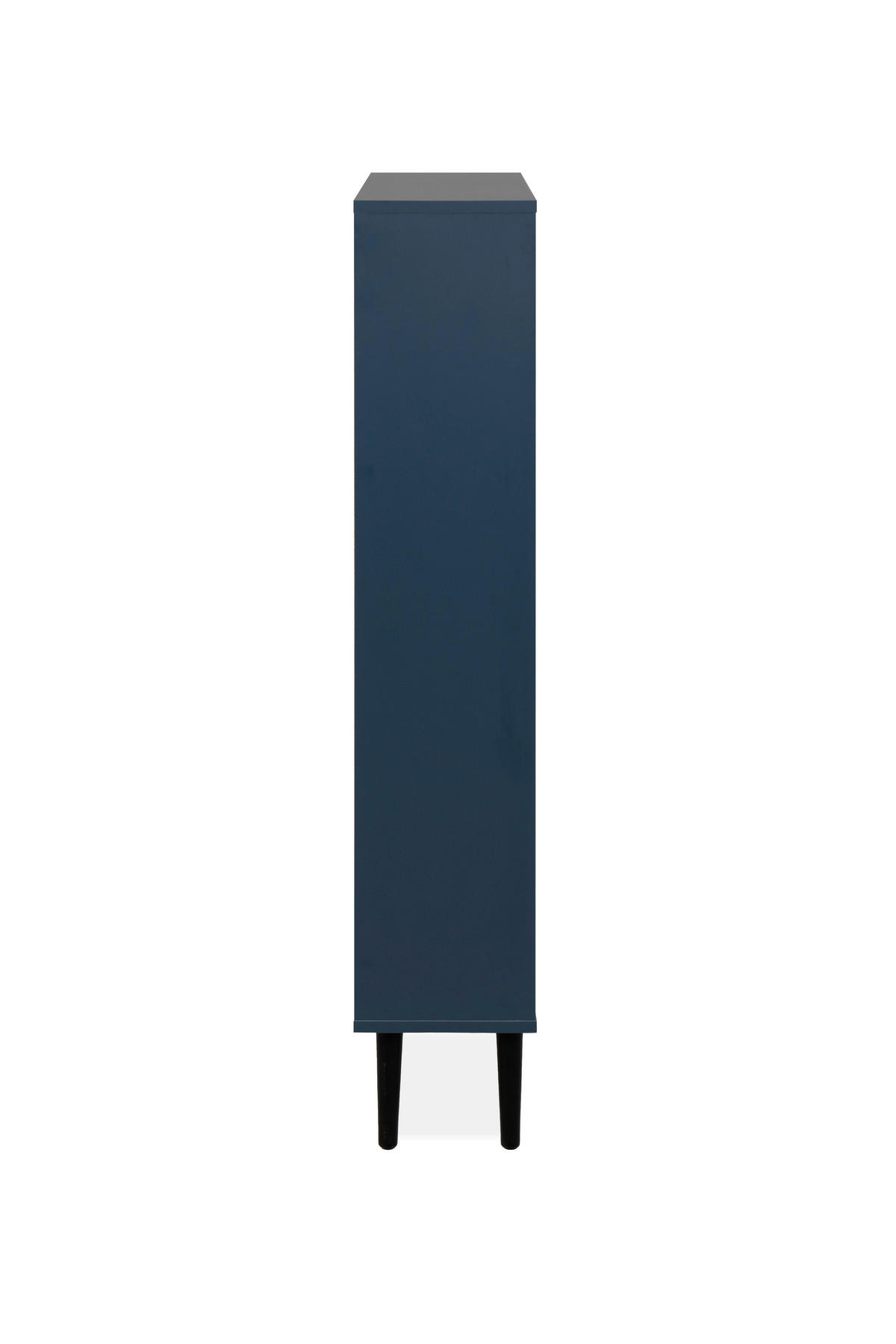 SCHUHKIPPER - Schwarz/Dunkelblau, Design, Holz/Holzwerkstoff (70/125/24cm) - MID.YOU