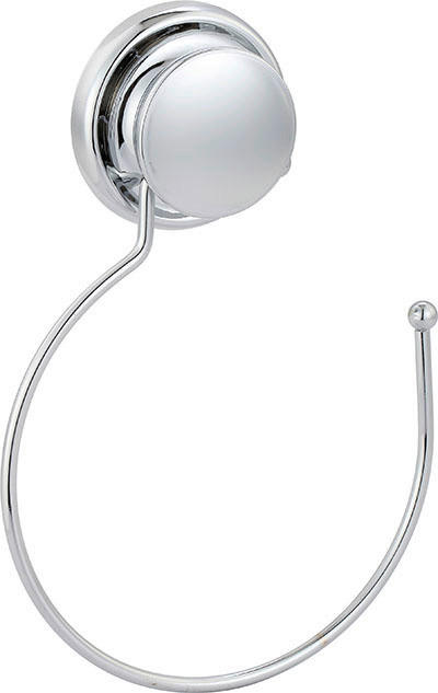 DRŽAČ RUČNIKA boje kroma TENDANCE - boje kroma, Basics, metal (16/20/3cm) - Homeware
