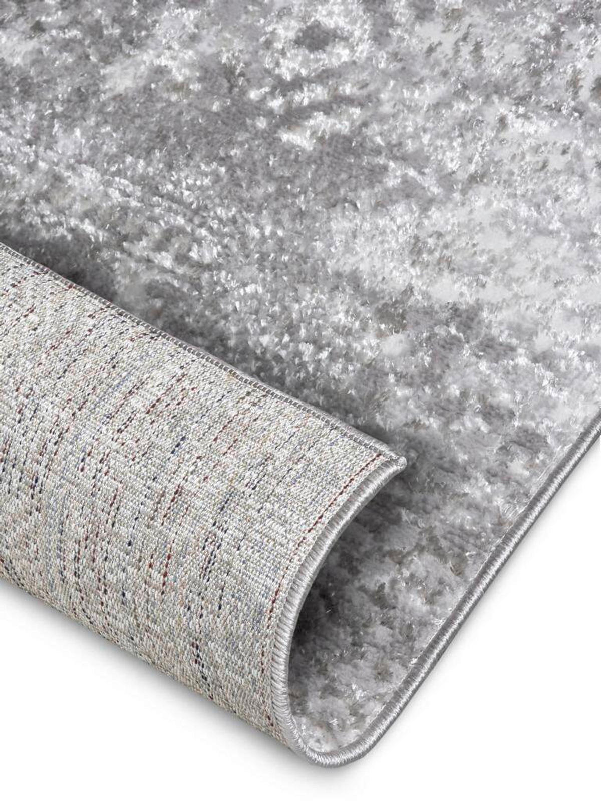 VINTAGE-TEPPICH 200/280 cm Shine Grau, Beige  - Beige/Grau, Design, Kunststoff (200/280cm)