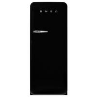 KÜHLSCHRANK 60,1/153/78,8 cm FAB28RBLM6  - Schwarz, Basics, Glas/Metall (60,1/153/78,8cm) - SMEG