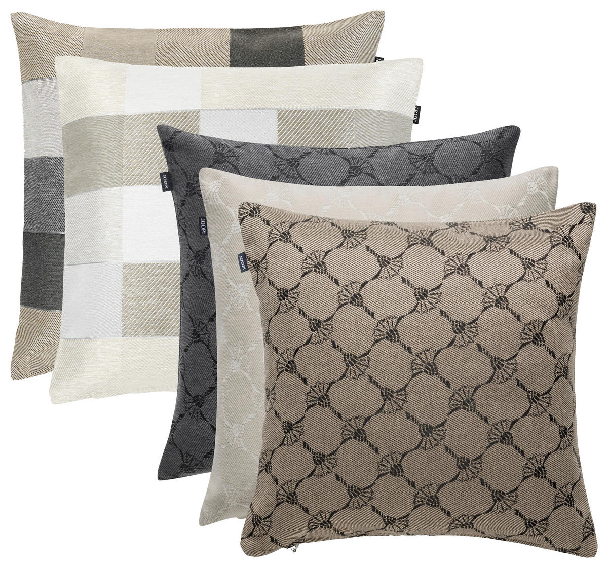 PREVLEKA BLAZINE 40/40 cm  - mocha rjava/bež, Design, tekstil (40/40cm) - Joop!