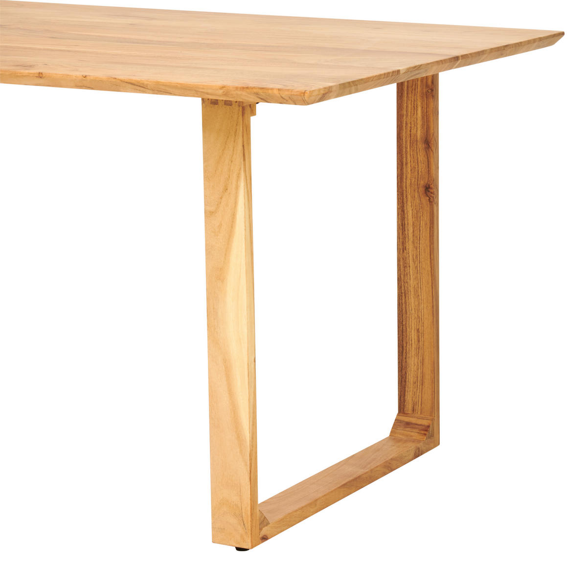 JEDÁLENSKÝ STÔL, akácia, farba akácie, 180/76/90 cm - farba akácie, Modern, drevo (180/76/90cm) - MID.YOU
