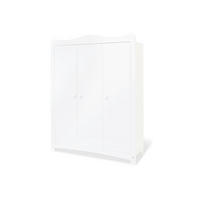 BABYKLEIDERSCHRANK FLORENTINA  - Weiß, Trend, Holzwerkstoff (140/180/57cm) - Pinolino
