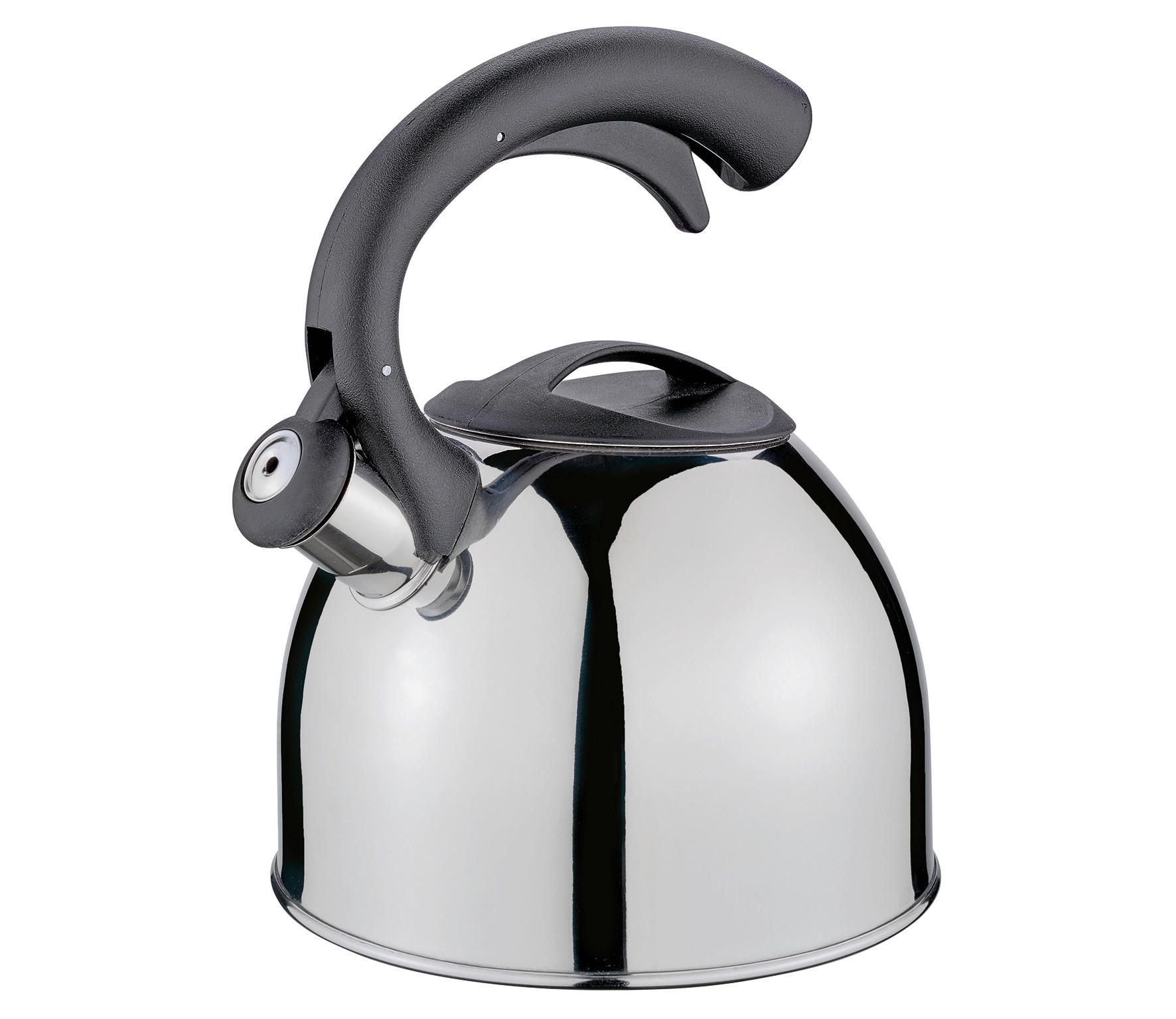 WASSERKESSEL  - Edelstahlfarben, Basics, Metall (19,5/24,5cm) - Cilio