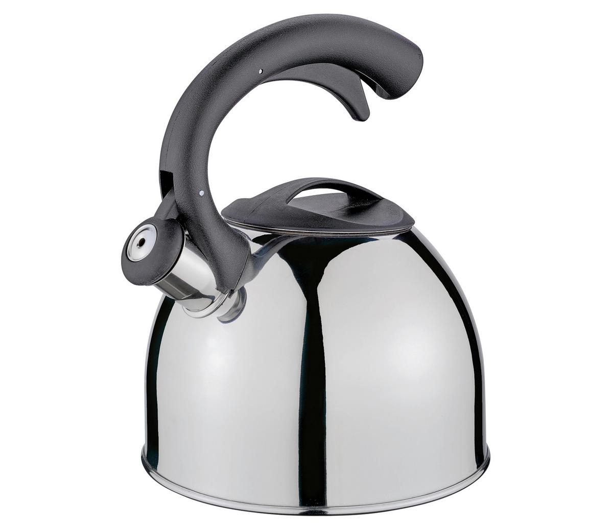 WASSERKESSEL  - Edelstahlfarben, Basics, Metall (19,5/24,5cm) - Cilio