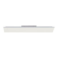 LED-DECKENLEUCHTE 100/25/6,2 cm   - KONVENTIONELL, Kunststoff/Metall (100/25/6,2cm)