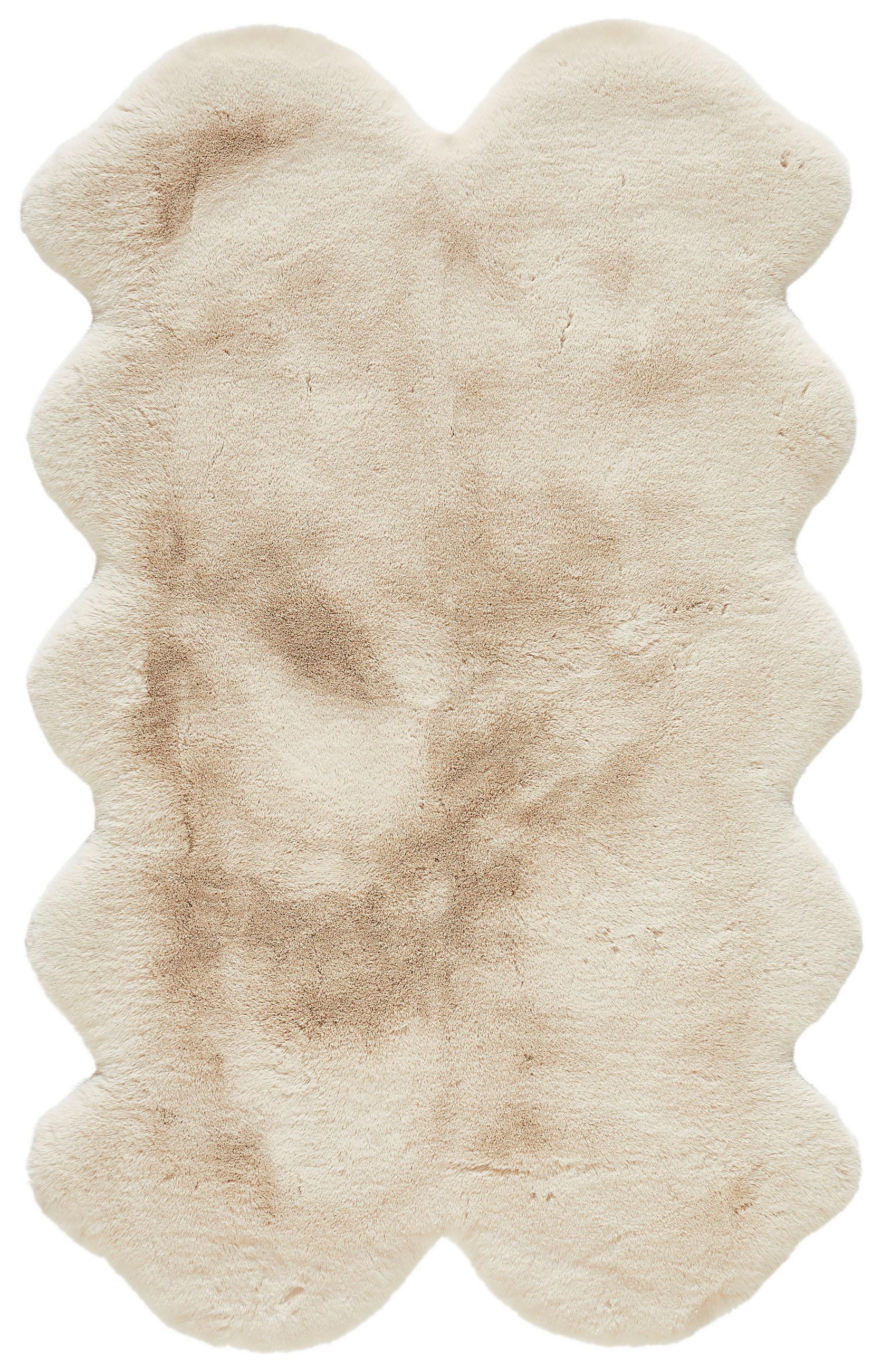 UMĚLÁ KOŽEŠINA, 110/180 cm, béžová - béžová, Trend, kožešina/textil (110/180cm) - Novel