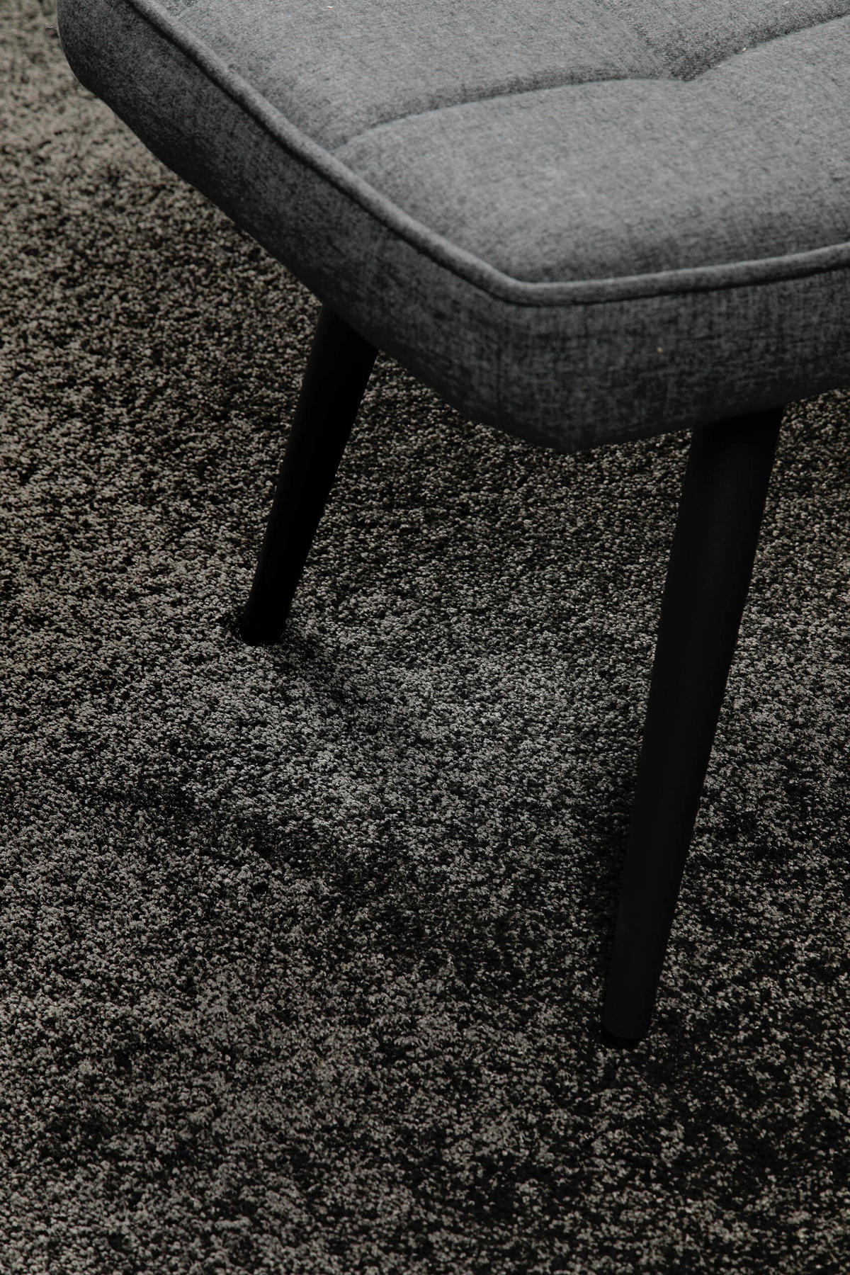 WEBTEPPICH 200 cm Wogh Anthrazit  - Anthrazit, MODERN, Textil (200cm) - WECON HOME