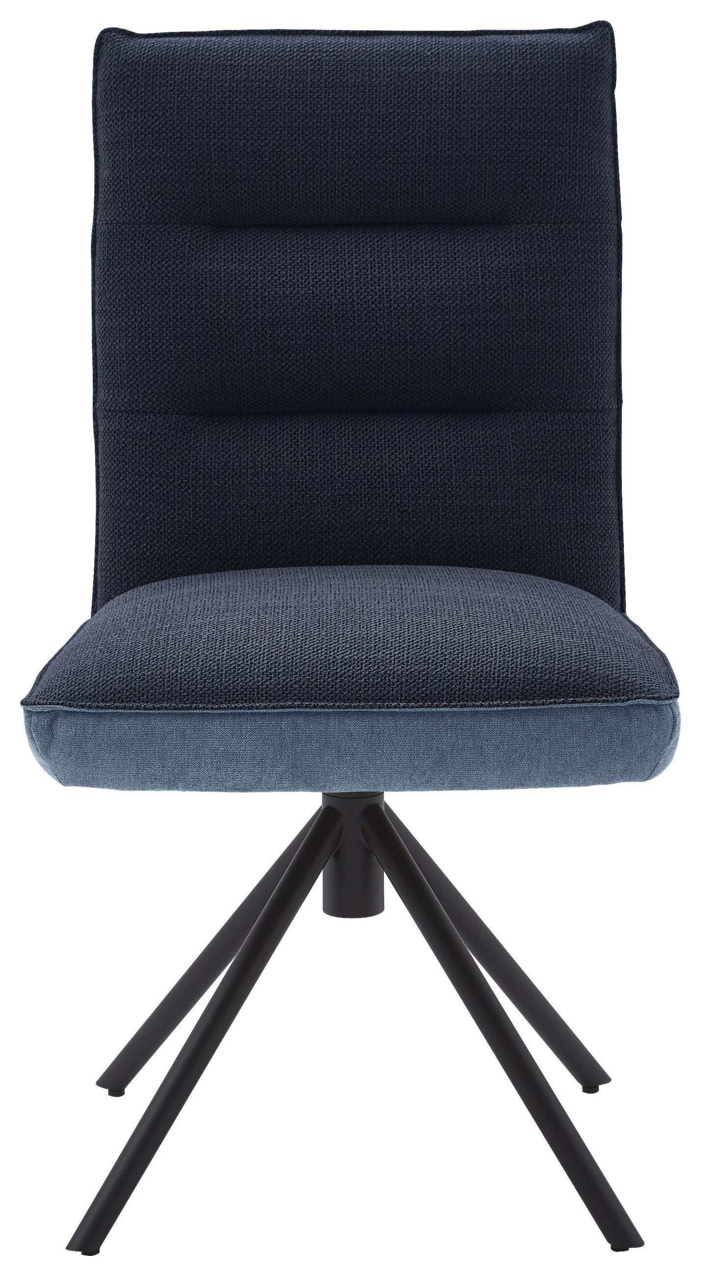 STUHL DREHBAR 360° - Blau/Schwarz, Design, Textil/Metall (49/93/59cm) - Dieter Knoll