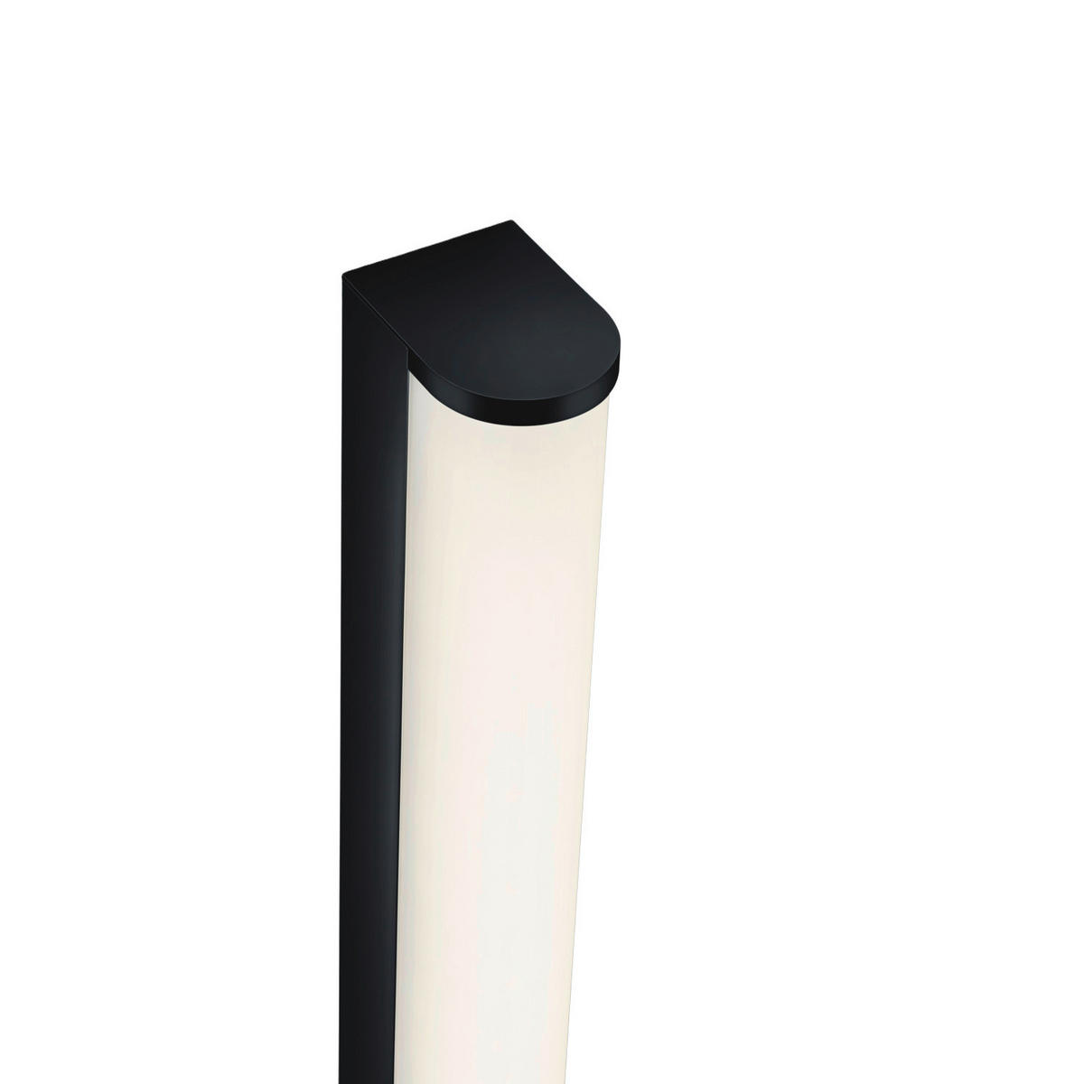 SPIEGELLEUCHTE Ponto 5/60/7 cm  - Schwarz, Design, Kunststoff/Metall (5/60/7cm) - Helestra
