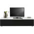 TV-ELEMENT 180/43/42 cm - Alufarben/Schwarz, Design, Glas/Holzwerkstoff (180/43/42cm) TV-ELEMENT 180/43/42 cm - Alufarben/Schwarz, Design, Glas/Holzwerkstoff (180/43/42cm)