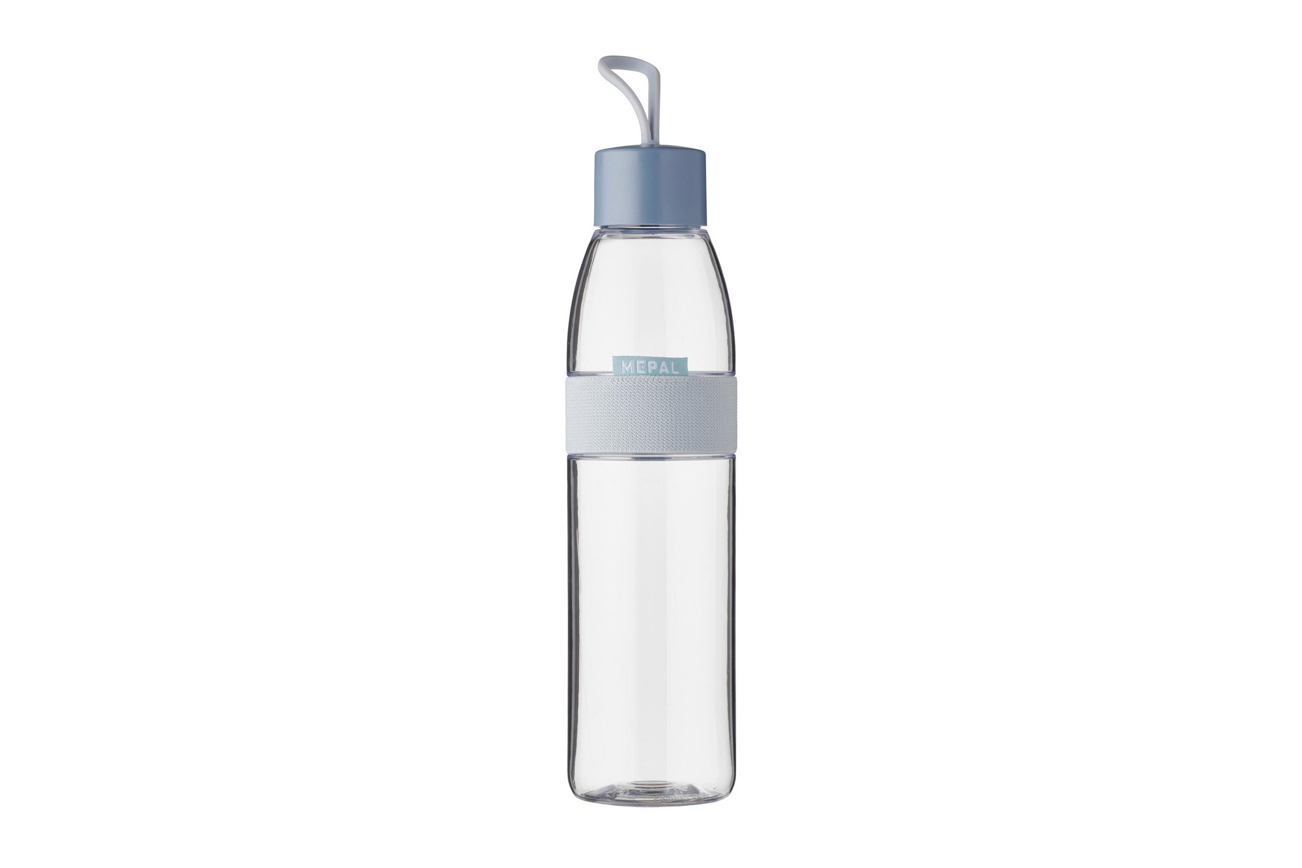 UNIVERSALFLASCHE ELLIPSE  - Transparent/Hellblau, KONVENTIONELL, Kunststoff (0,7l) - Mepal