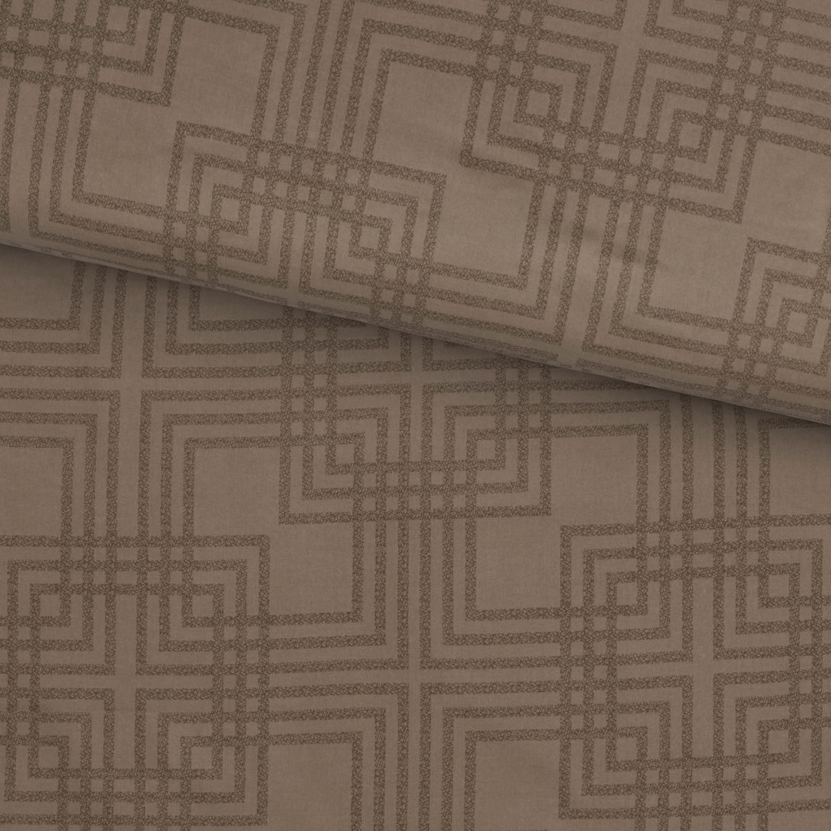 BETTWÄSCHE 3-teilig Satin 140/200 cm  - Mokka, Basics, Textil (140/200cm) - Fleuresse
