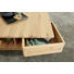COUCHTISCH Wildeiche massiv quadratisch Eichefarben - Eichefarben, Design, Holz (95/32,5/95cm) - Valnatura COUCHTISCH Wildeiche massiv quadratisch Eichefarben - Eichefarben, Design, Holz (95/32,5/95cm) - Valnatura