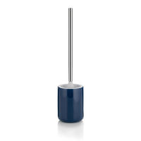 WC-BÜRSTENGARNITUR in Metall  Kunststoff   - Blau, Basics, Keramik/Kunststoff (10,5/46cm) - Kela