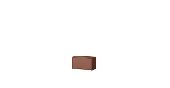 GARDEROBENBANK - Terracotta/Grau, MODERN, Kunststoff (74,5/41,5/34,9cm) - Carryhome