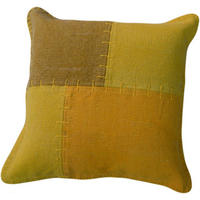 ZIERKISSEN 45/45 cm  - Senfgelb, Basics, Textil (45/45cm) - Kayoom