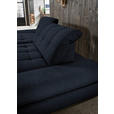 ECKSOFA in Mikrofaser Dunkelgrau  198/290 cm  - Dunkelgrau/Schwarz, Design, Textil/Metall (198/290cm) - Xora