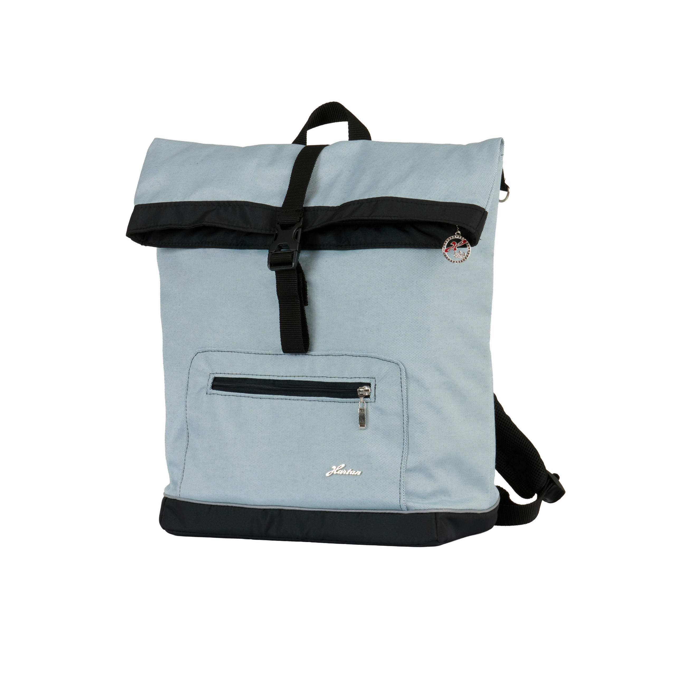 WICKELRUCKSACK Space Bag  - Pastellblau, Basics, Textil (37/40/18cm) - Hartan