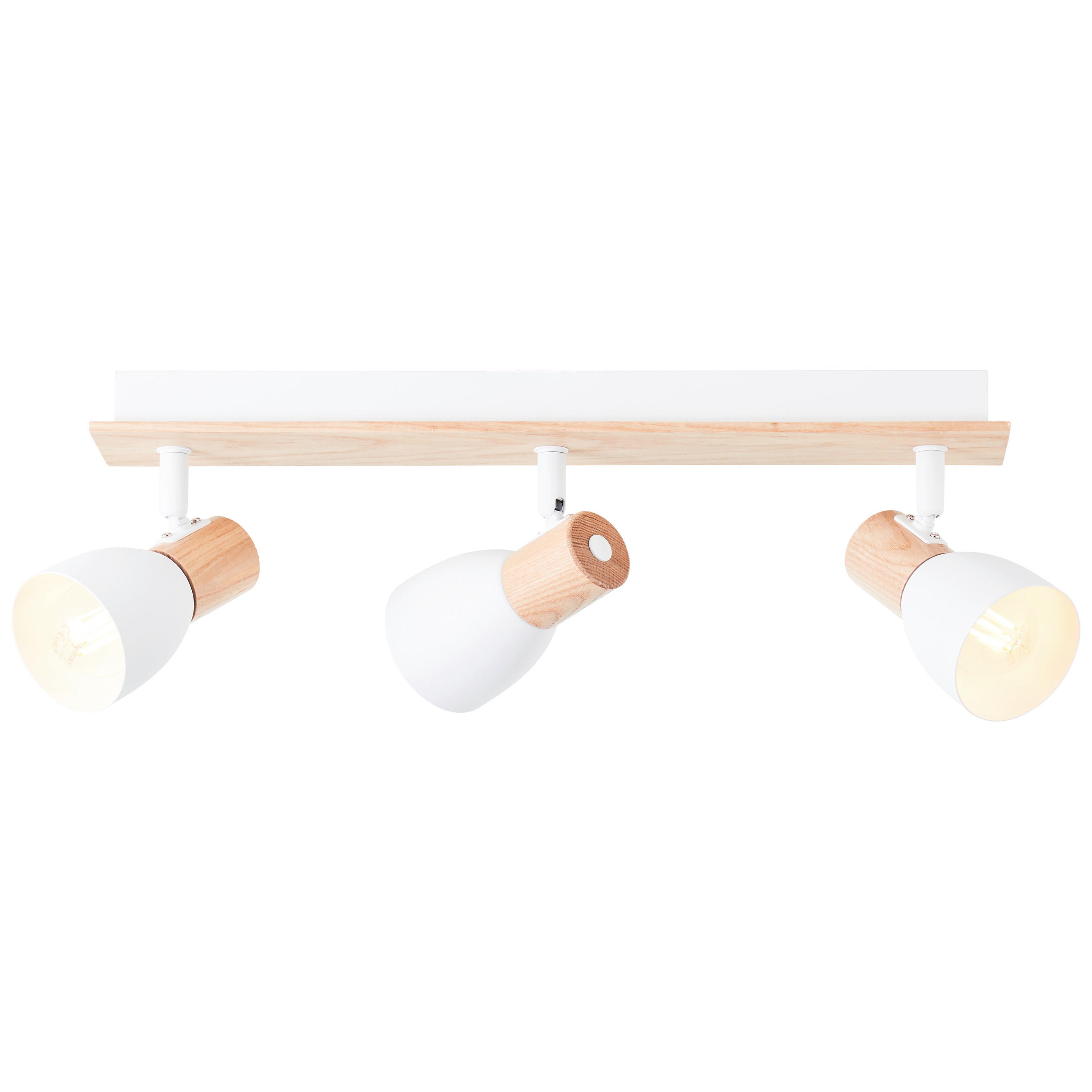 STRAHLER - Weiss/Naturfarben, Basics, Holz/Metall (42/7cm) - Brilliant