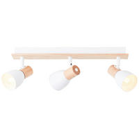 STRAHLER - Weiss/Naturfarben, Basics, Holz/Metall (42/7cm) - Brilliant