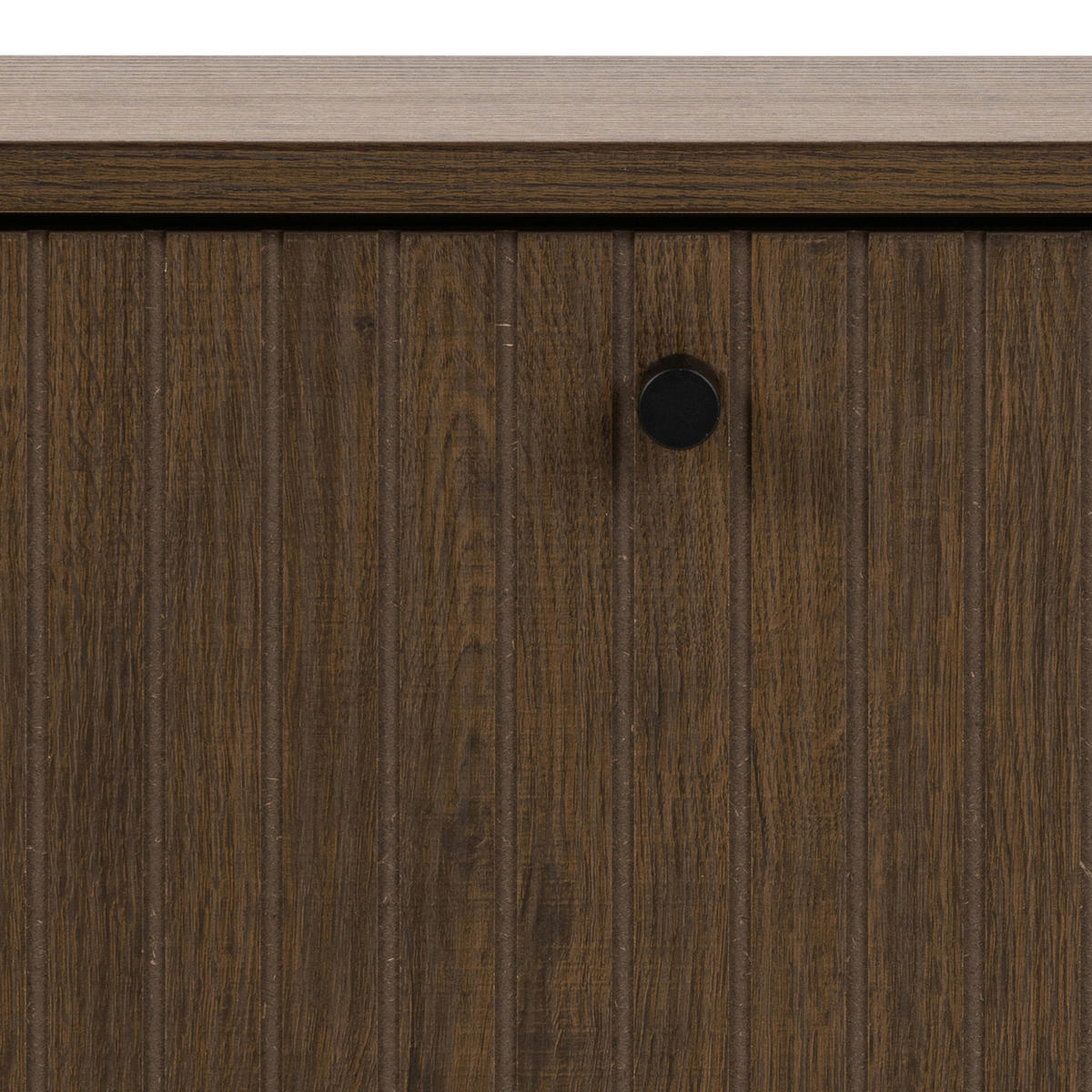 OMARA Z LOPUTAMI ZA ČEVLJE furnirano temno rjava - črna/temno rjava, Design, leseni material/les (71,6/43/40cm) - MID.YOU