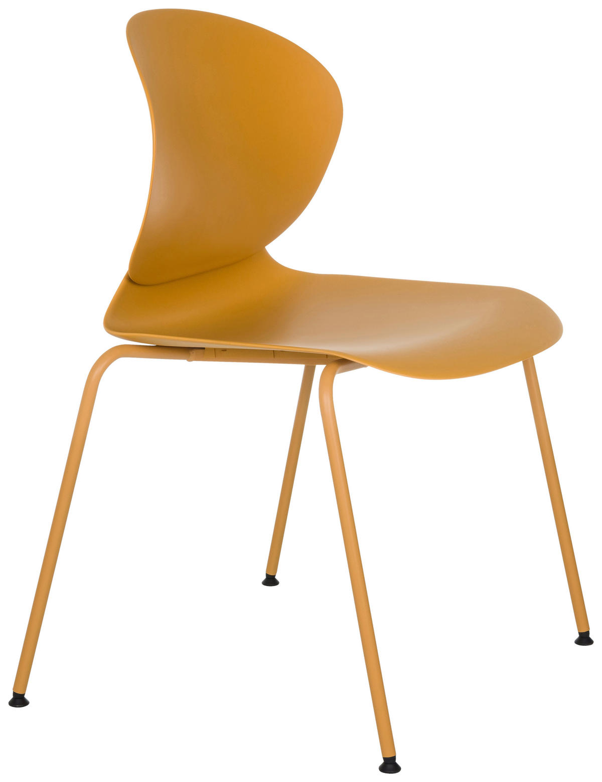 KONFERENČNÍ ŽIDLE - žlutá, Moderní, kov/plast (56/80/54cm) - MID.YOU