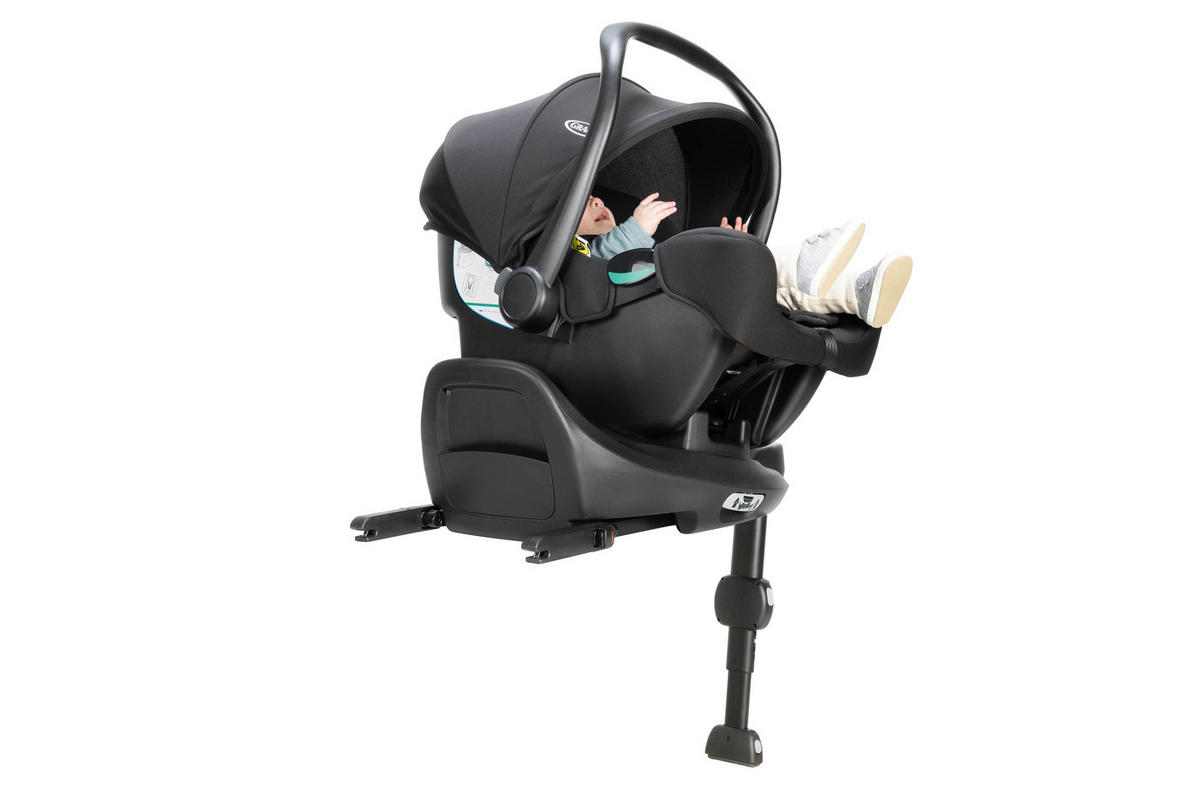 KINDERSITZ-SET Snug Turn Bundle Midnight   - Schwarz, Basics, Kunststoff/Textil (66/43/58cm) - Graco