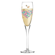 SEKTGLAS - Türkis/Lila, Trend, Glas (8/8/24cm) - Ritzenhoff