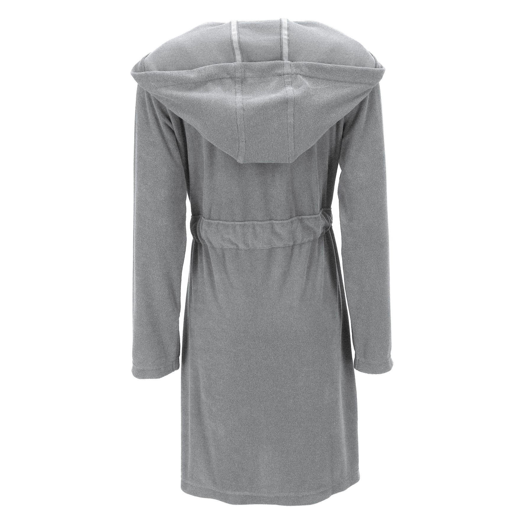 BADEMANTEL XS Damen  - Grau, Basics, Textil (XSnull) - Vossen