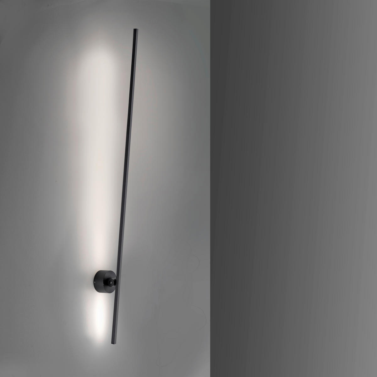 STENSKA LED-SVETILKA  Pure-Grafo 13 W/1400 lm/3000 K/230 V/ - črna, Trendi, kovina/umetna masa (27/8,5/117cm)