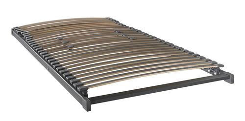 LATTENROST 90/200 cm  - Anthrazit, Basics, Holz (90/200cm) - Novel