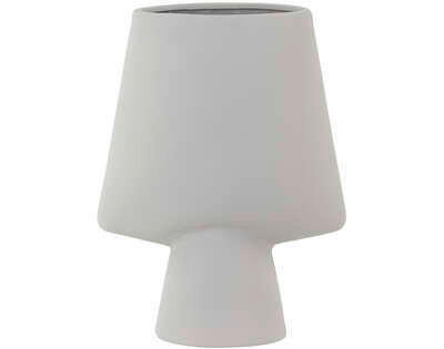 VASE  - Grau, Basics, Keramik (30,5/15,5/40,5cm)