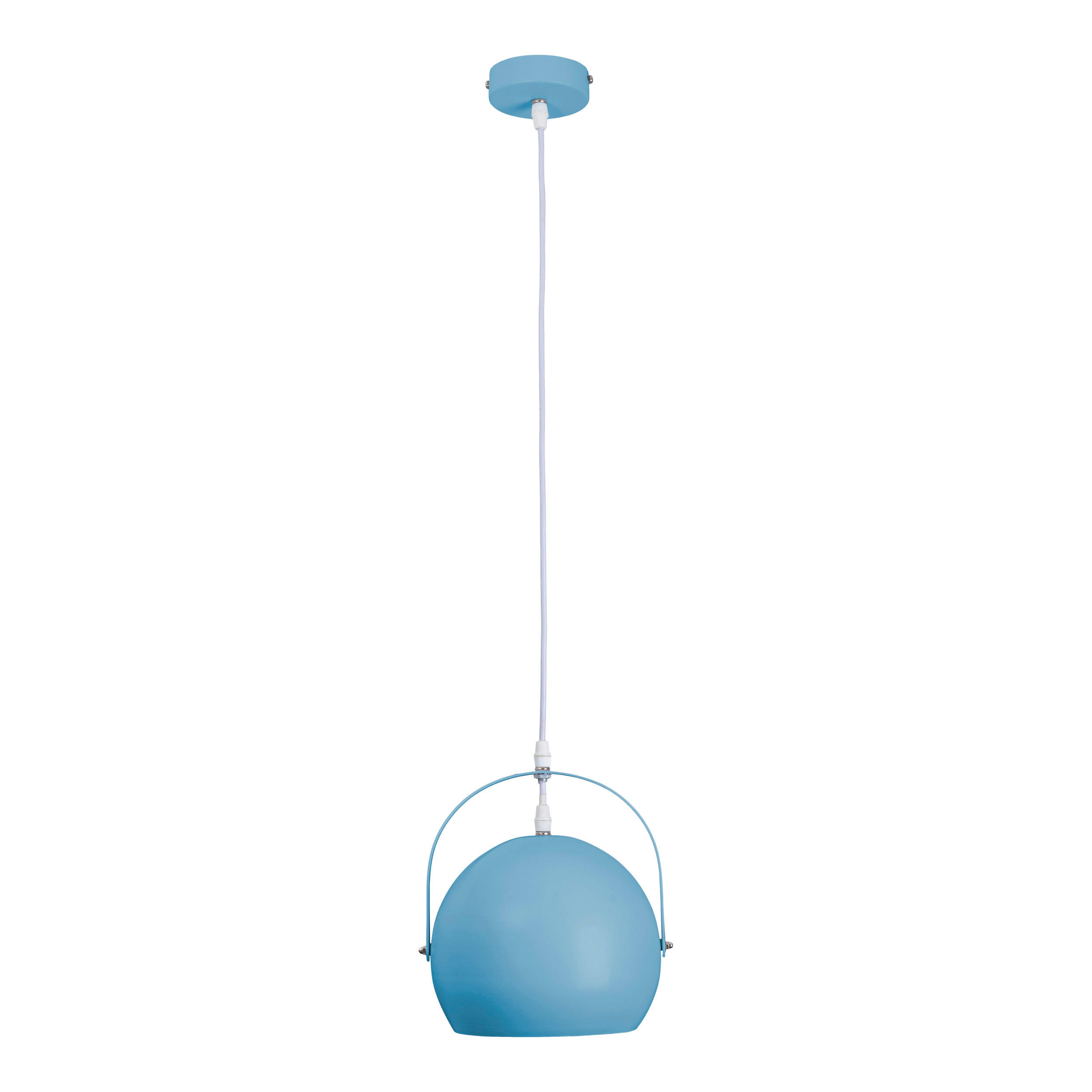 PENDELLEUCHTE Colorado 25/132 cm   - Blau, Basics, Metall (25/132cm) - Näve