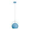 PENDELLEUCHTE Colorado 25/132 cm   - Blau, Basics, Metall (25/132cm) - Näve