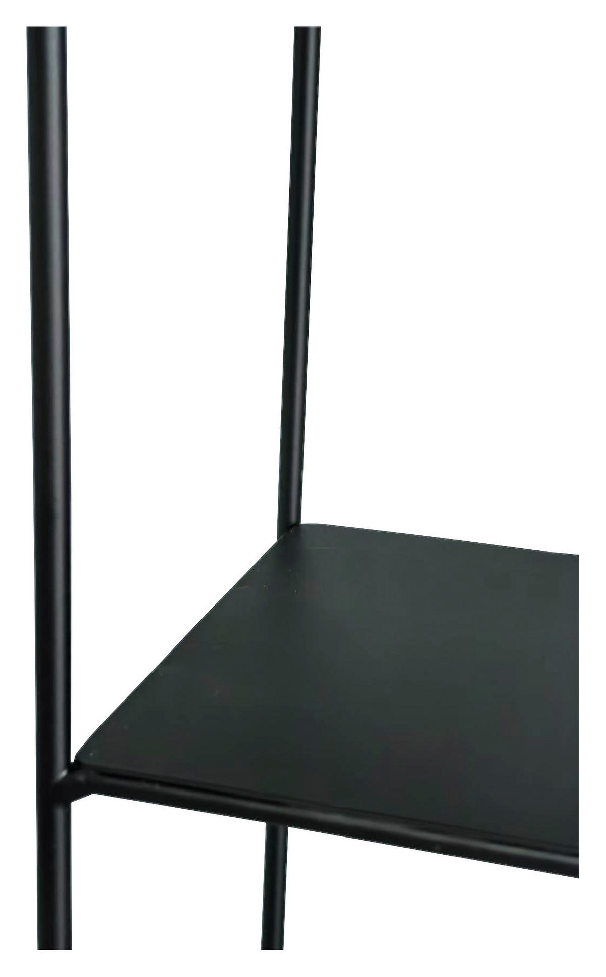 WANDREGAL 50/60/12 cm  - Schwarz, Basics, Metall (50/60/12cm) - Landscape