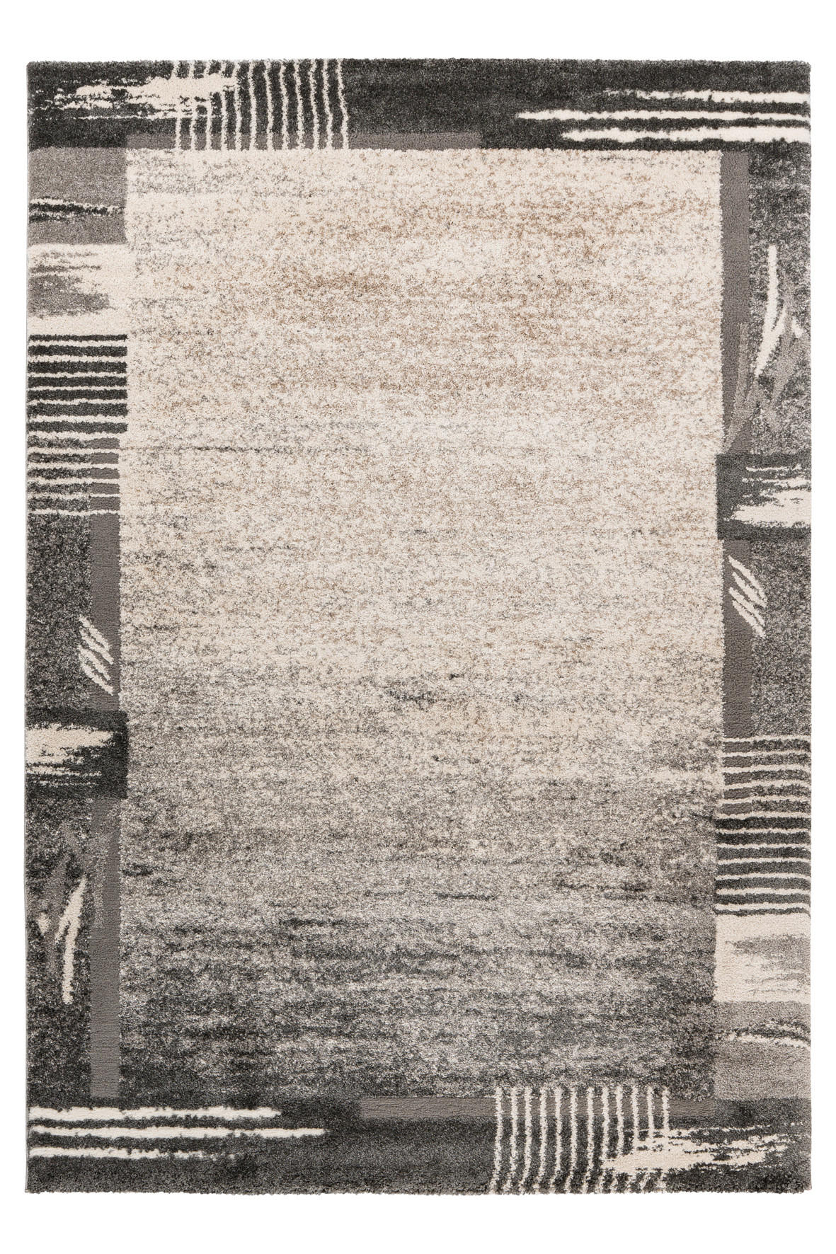 COVOR CU ȚESĂTURĂ PLATĂ My Frisco  - gri, Basics, textil (80/150cm)