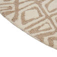 WOLLTEPPICH 120 cm Energy Beige  - Beige, Trend, Textil (120cm) - Novel