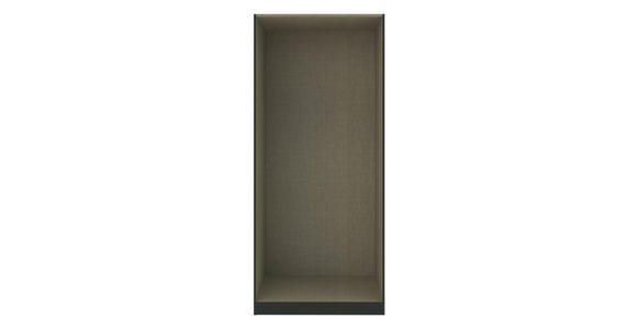 KLEIDERSCHRANKKORPUS 91,1/210/56,5 cm - Anthrazit, KONVENTIONELL, Holzwerkstoff (91,1/210/56,5cm) - Hom`in