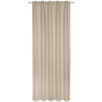 LÄRMSCHUTZVORHANG blickdicht  - Naturfarben, Basics, Textil (135/245cm)