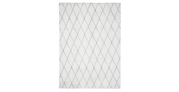 WEBTEPPICH 140/200 cm Diamond -BEST- Beige  - Beige, Trend, Textil (140/200cm) - Novel